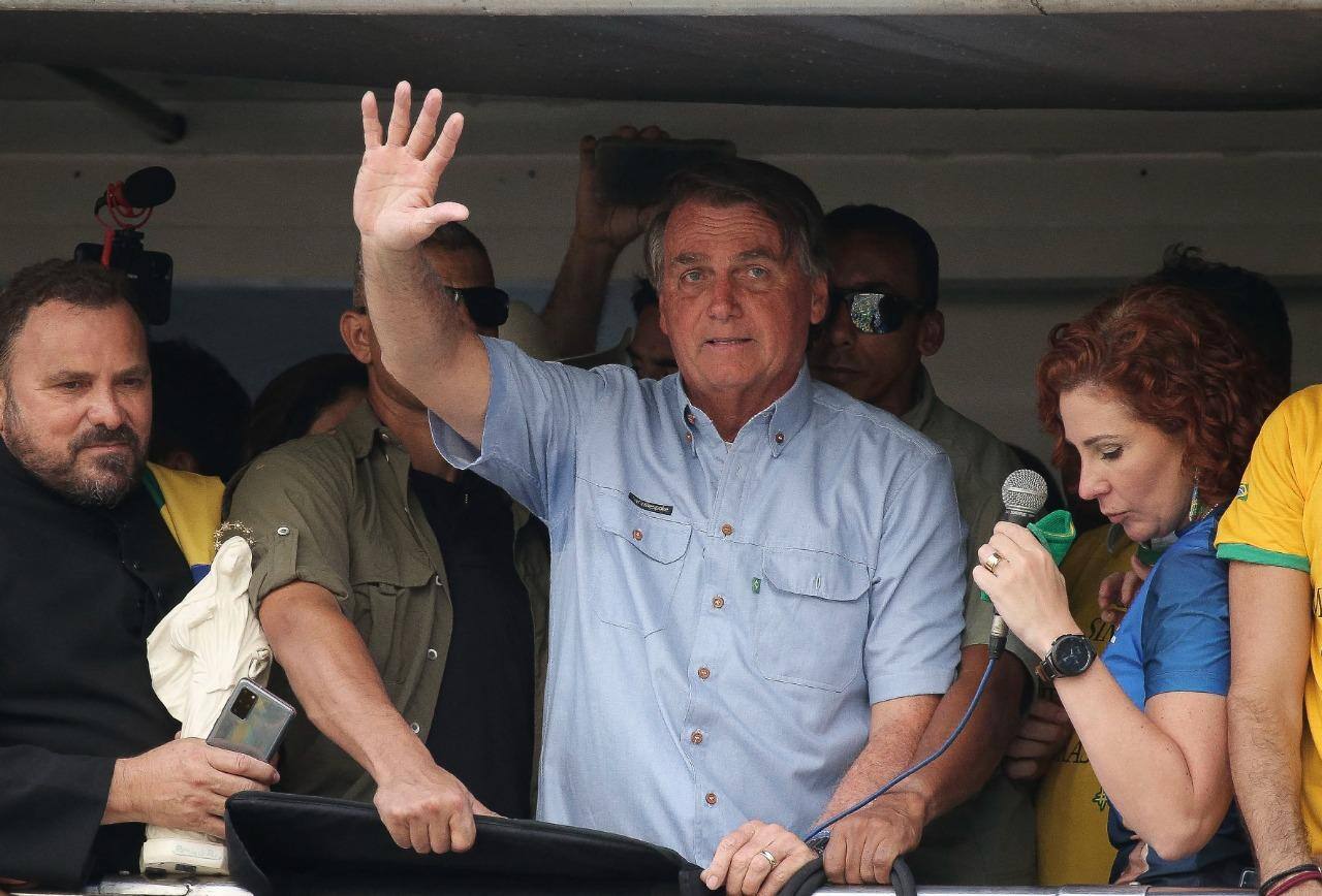 Jair Bolsonaro durante ato na avenida Paulista em 7 de setembro de 2021jpeg