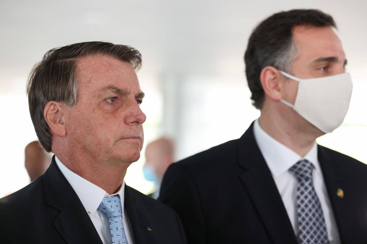 Jair Bolsonaro e Rodrigo Pacheco