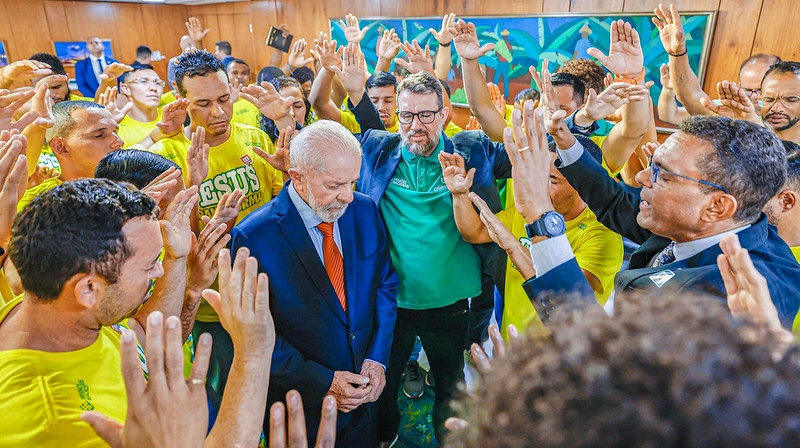 Presidente Lula tem buscado se aproximar do público evangélico