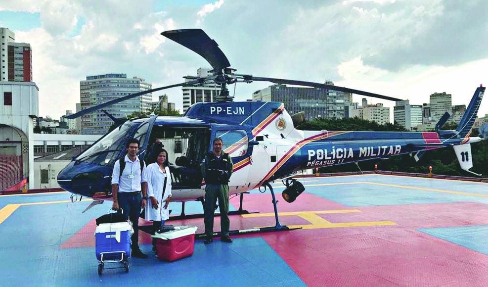 Órgão helicóptero