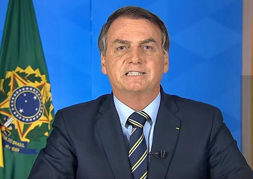 Jair Bolsonaro fez um pronunciamento em rede nacional nesta terça-feira