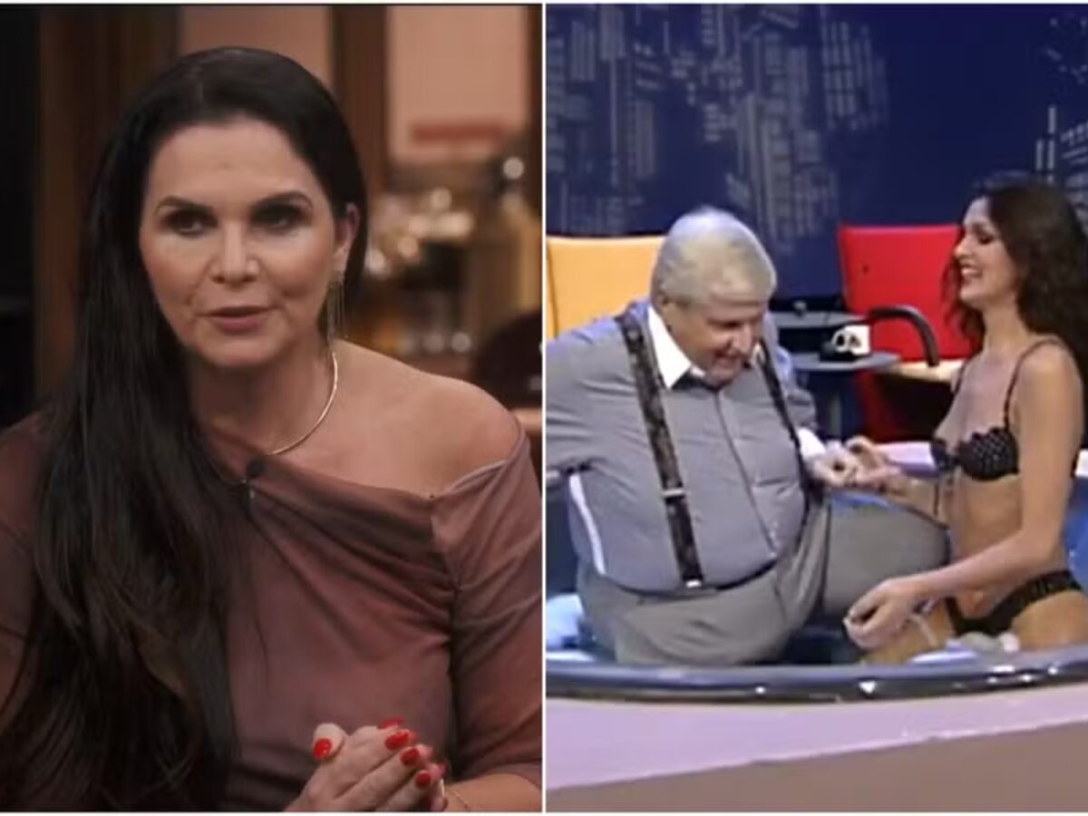 Luiza Ambiel recorda tentativa de 'afogar' Jô Soares: 'Peguei leve'