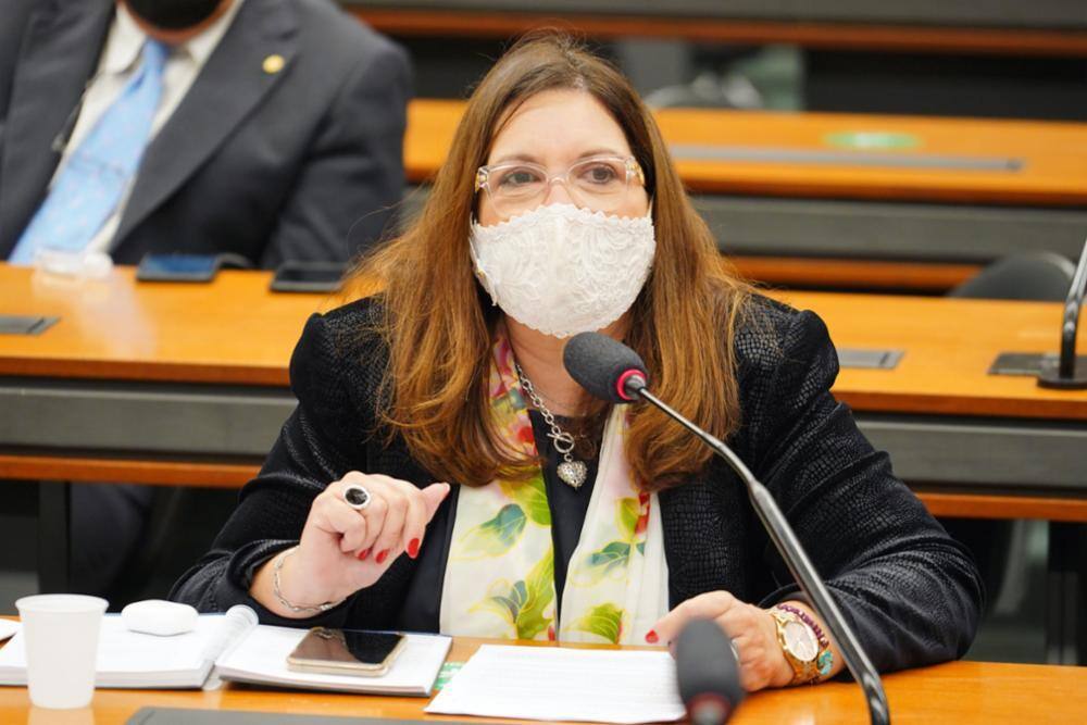 Bia Kicis, presidente da Comissão de Constituição, Justiça e Cidadania da Câmara