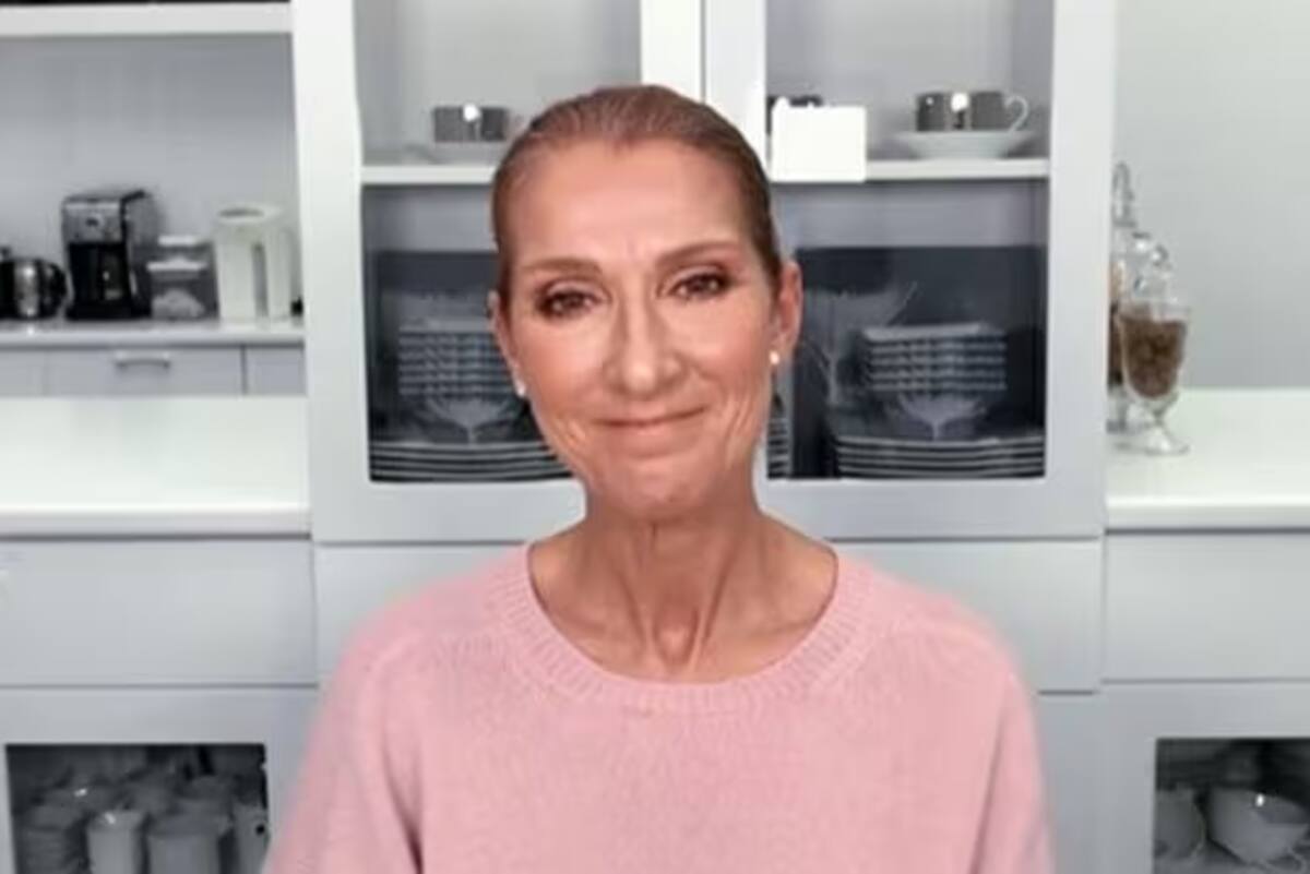 A cantora canadense Céline Dion