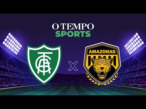 América x Amazonas pela 3ª rodada da Série B do Campeonato Brasileiro