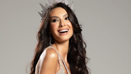 Daniela Oliveira tem 27 anos e é natural de Portugal; eleita Miss Minas Gerais 2024, a jovem foi desclassificada do concurso