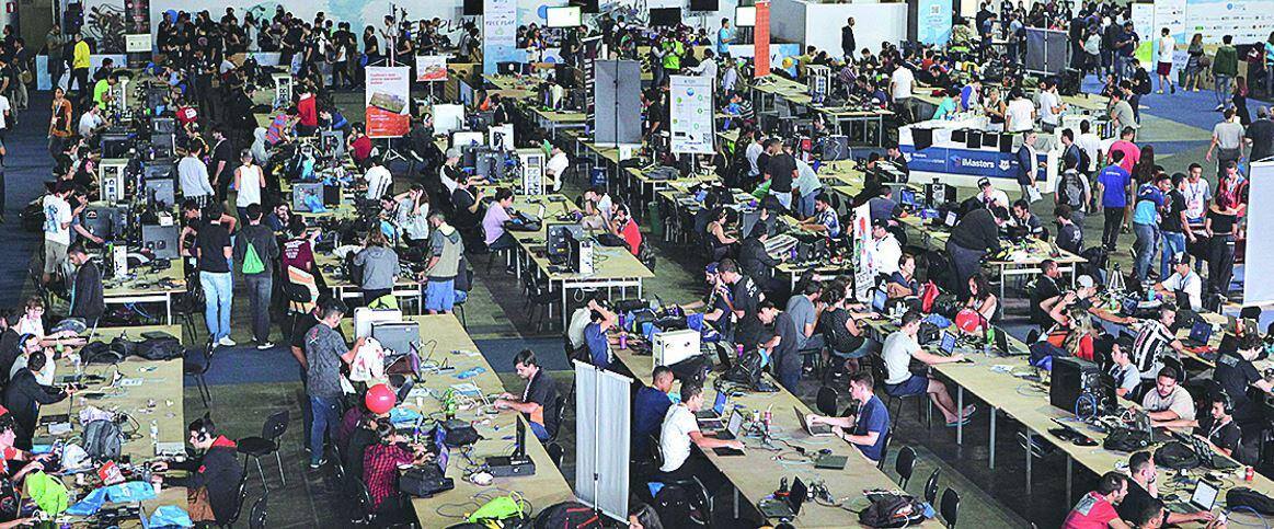 Espaço Em 2017, evento reuniu milhares de jovens no Expominas; neste ano, será realizado na Serraria Souza Pinto