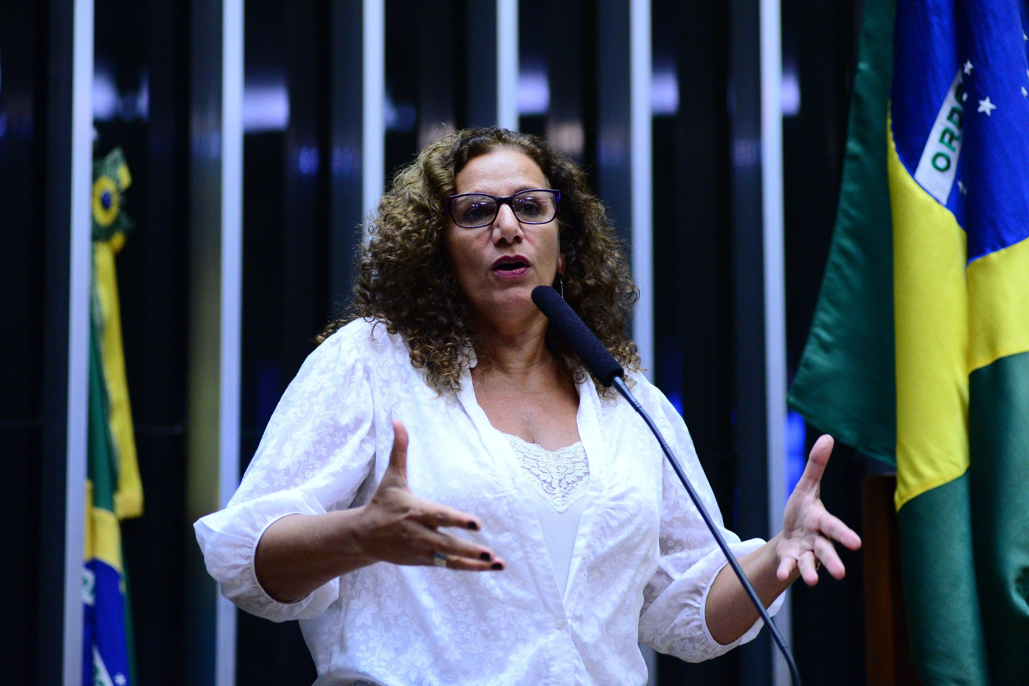 Jandira Feghali, deputada federal do PCdoB