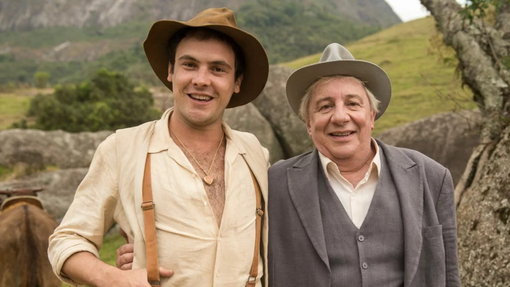 Candinho (Sergio Guizé) e Pancrácio (Marco Nanini)