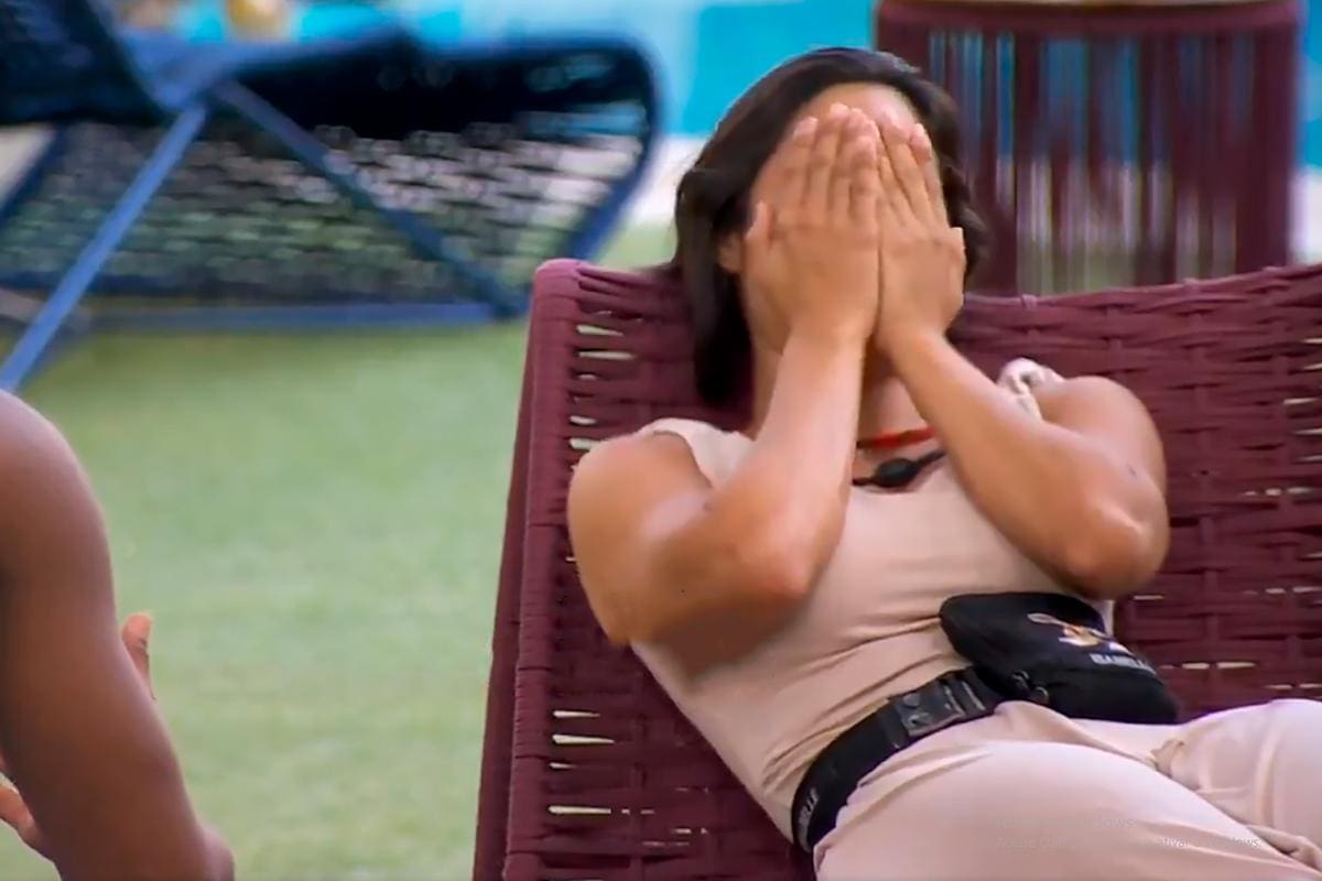 Isabelle chora em conversa com Davi no BBB 24