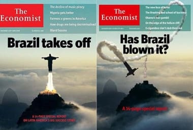 Economia brasileira vira capa da revista britânica 'Economist' 
