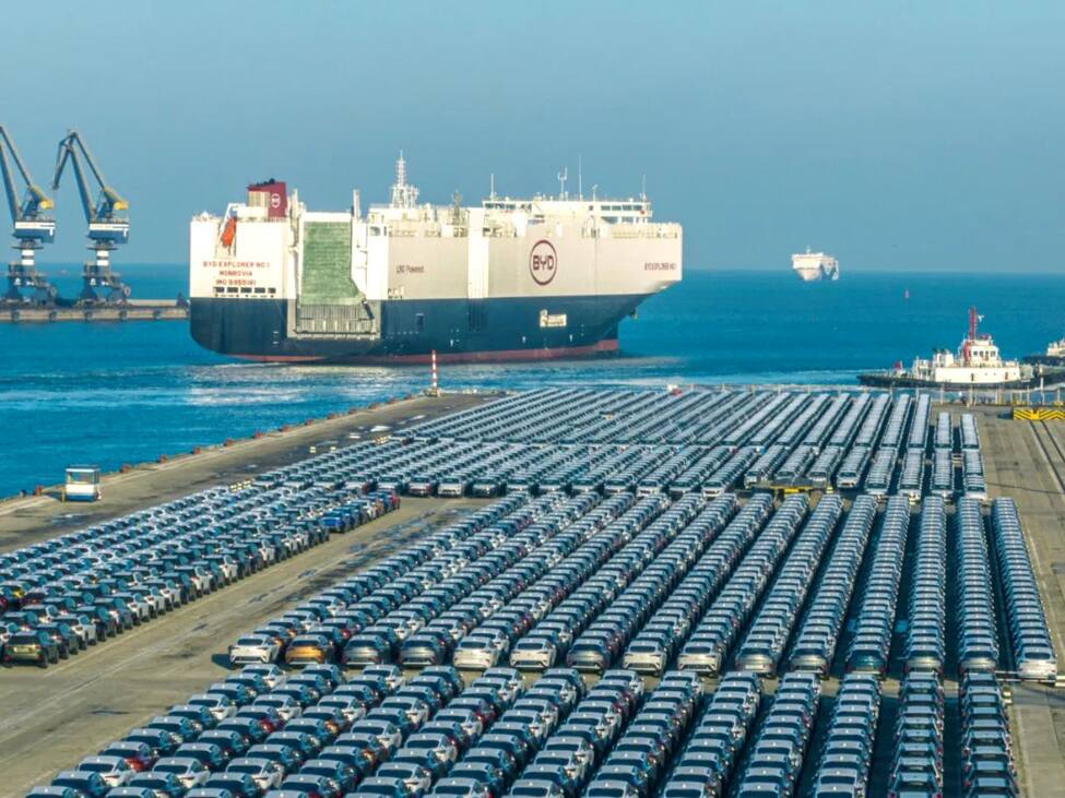 BYD tem sua própria frota de navios cargueiros para exportar seus elétricos para o Brasil