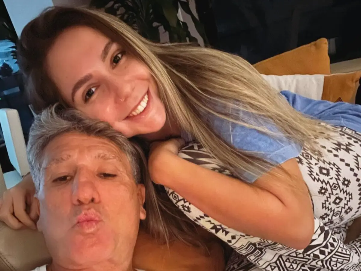 Carolina Portaluppi e Renato Gaúcho