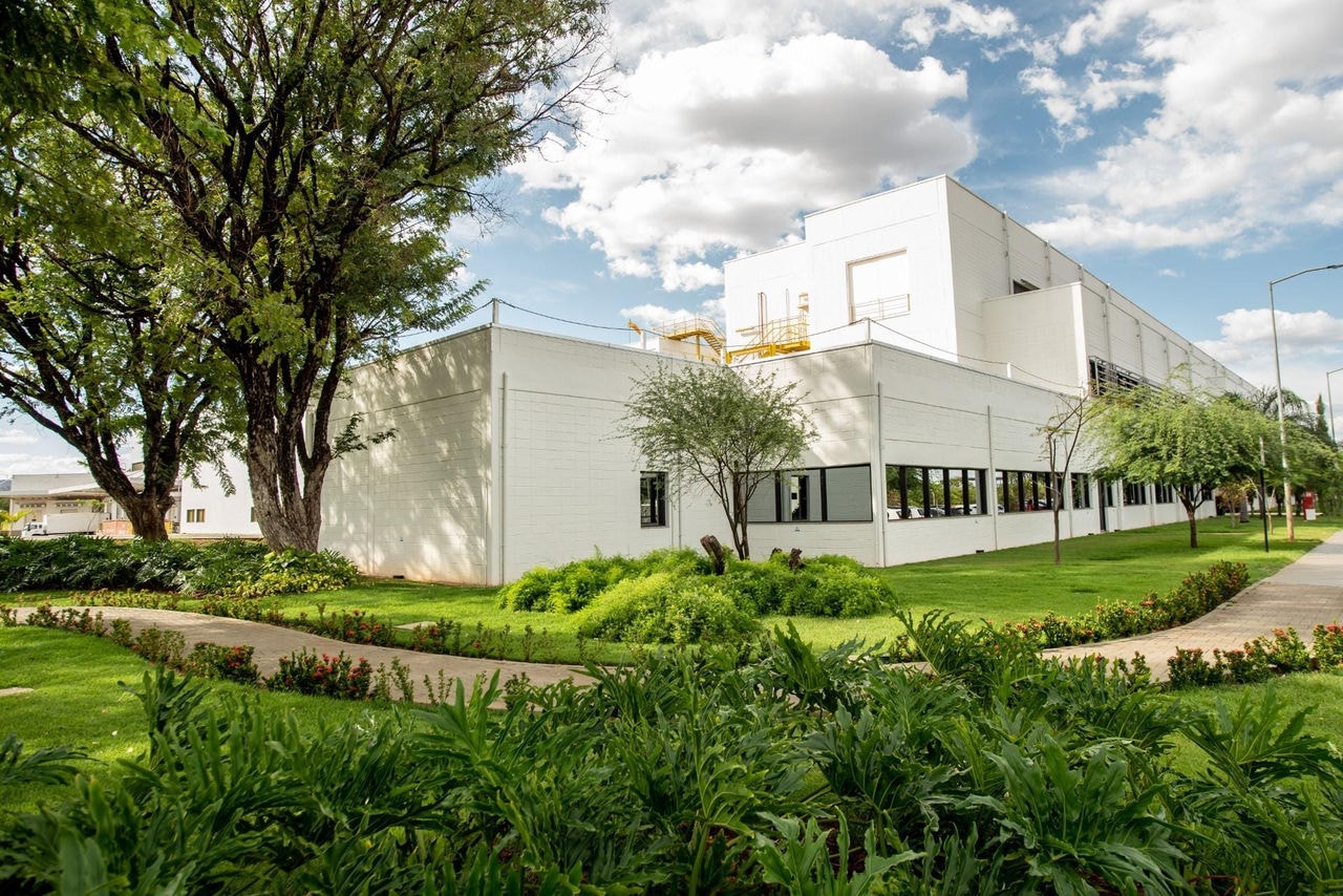 Fábrica da farmacêutica Novo Nordisk em Montes Claros