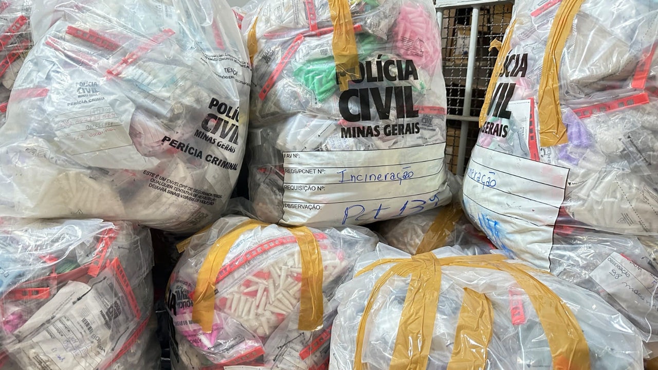 Mais de duas toneladas de droga foram incineradas pela PCMG
