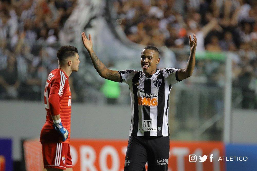 Alerrandro defendeu o Galo em 2019 e fez 13 gols pelo clube