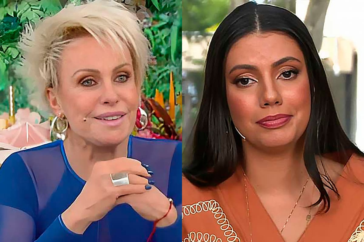 Ana Maria Braga e Fernanda Bande no Mais Você