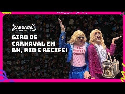 Qual é o Melhor Carnaval do Brasil vai ao ar nesta terça-feira, 4 de março, às 17h, no canal de O TEMPO no YouTube