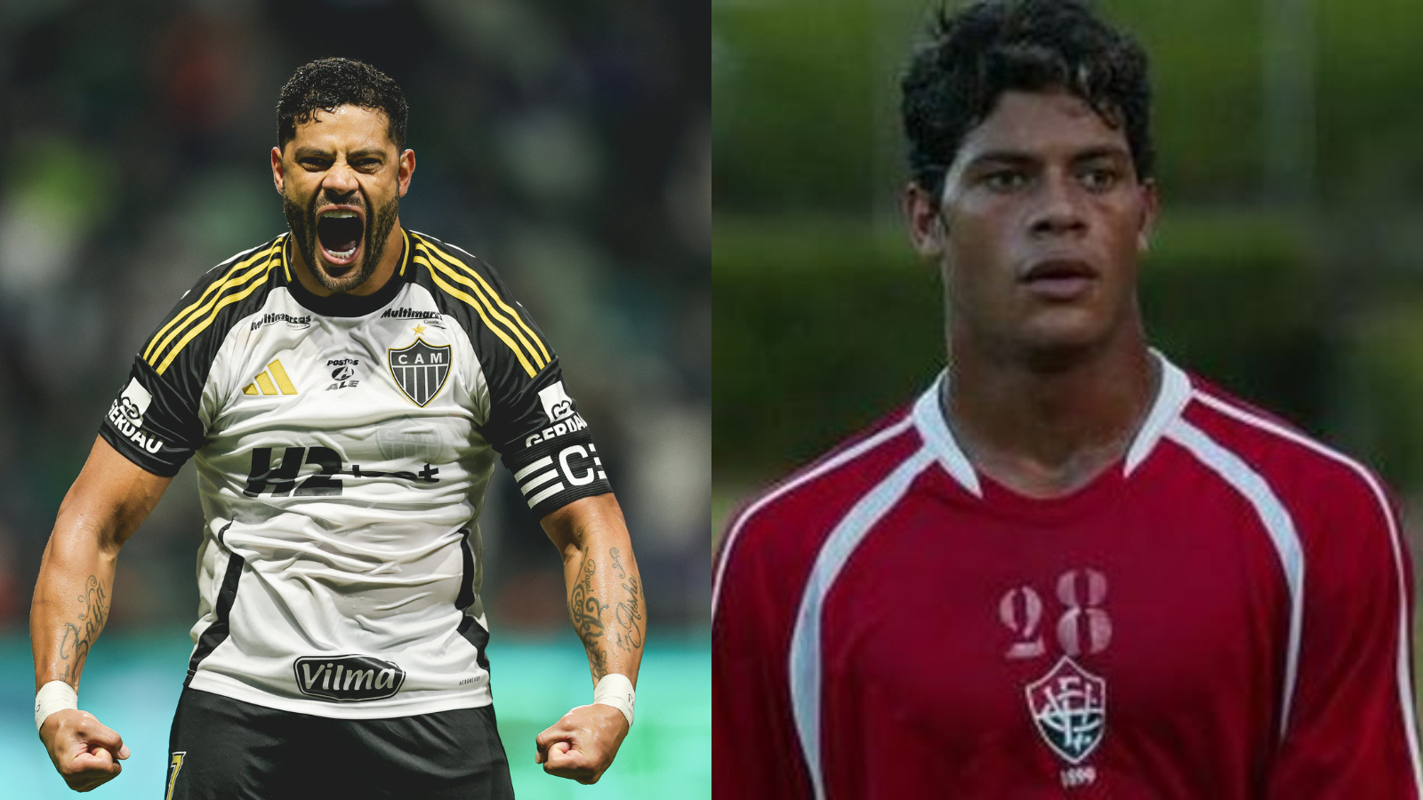 Ídolo do Galo, Hulk iniciou no Vitória