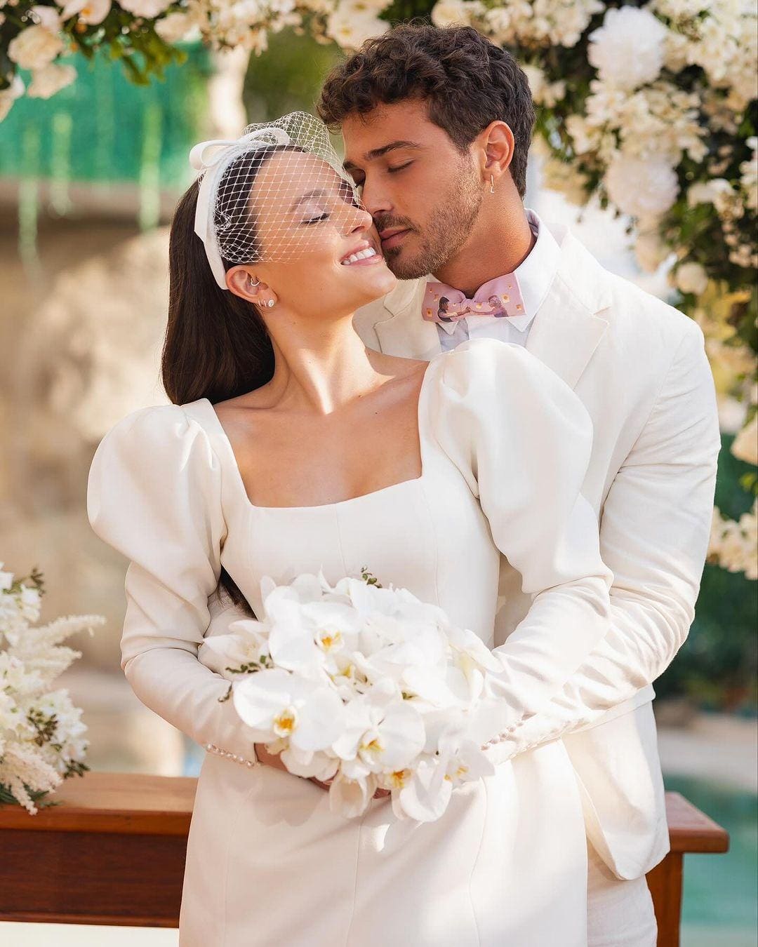 Larissa Manoela e o marido Andre Luiz Frambach