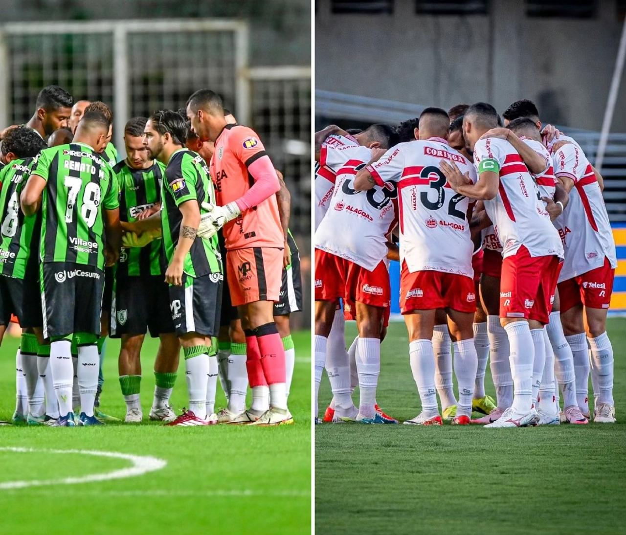 América e CRB se enfrentam no Independência, neste sábado (15)