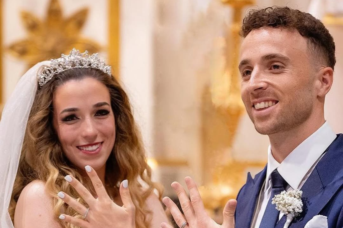 Rute Cardoso e Diogo Jota se casaram 11 dias antes da morte do jogador