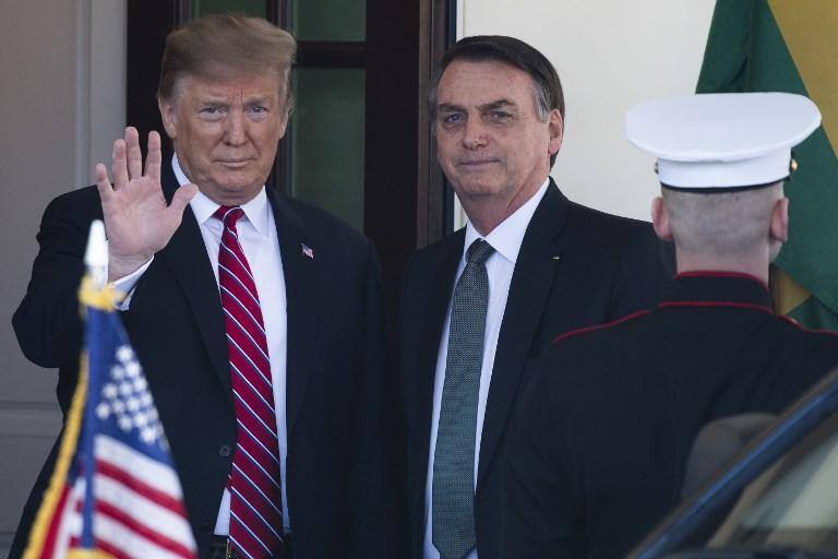 Bolsonaro e Trump