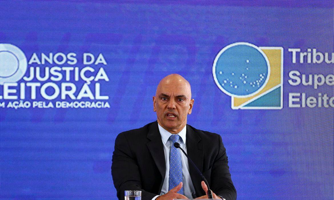 O presidente do Tribunal Superior Eleitoral (TSE), ministro Alexandre de Moraes