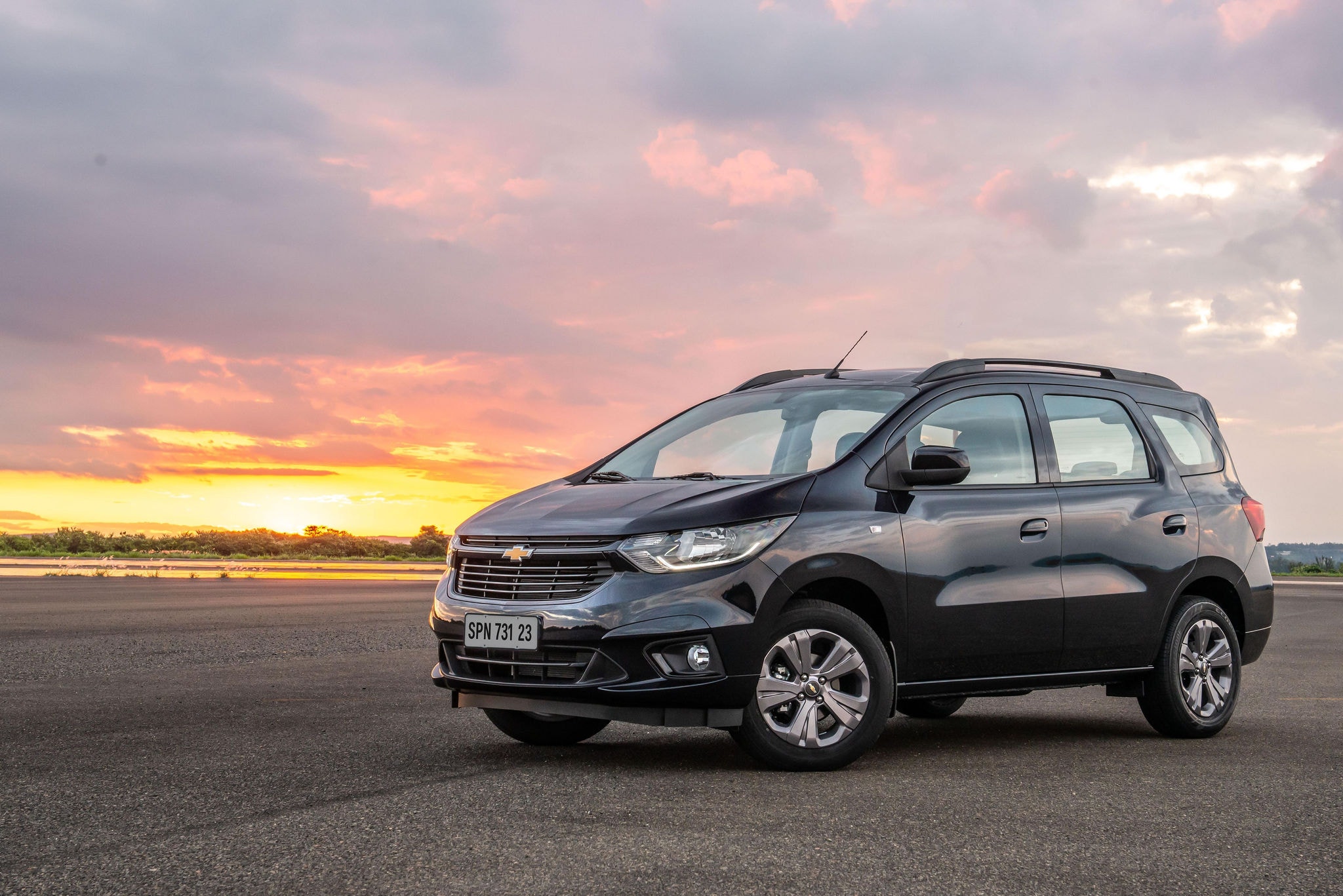 Chevrolet Spin LTZ 2023; modelo terá visual repaginado a partir de 2024