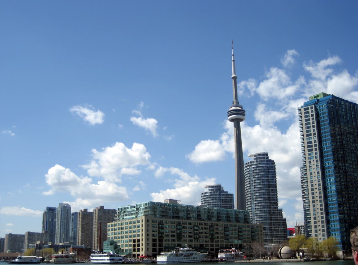 Toronto é a porta de entrada para o Canadá