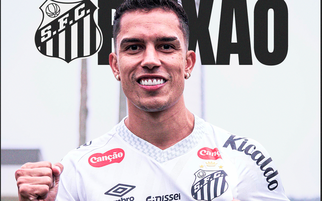 Igor Vinícius chega para reforçar a lateral do Santos (Foto: Divulgação/ Santos FC)