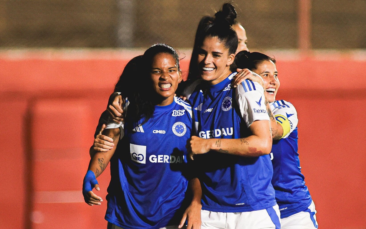 Cruzeiro encerra primeira fase líder do Brasileirão feminino. (Foto: Gustavo Martins/ Cruzeiro)