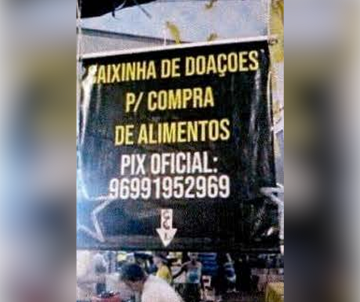 Casal arrecadava doações em pix para manter barraca em acampamento instalado nas imediações do quartel-general do Exército em Brasília