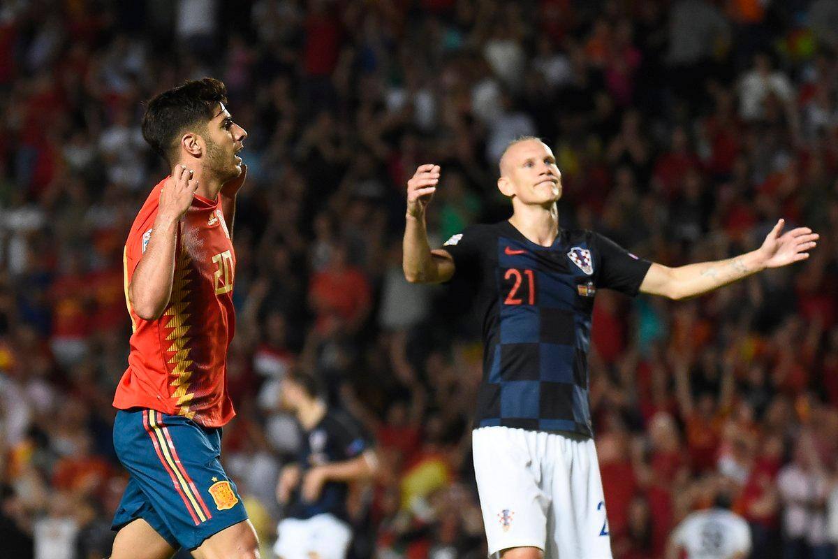 Espanha goleou a Croácia por 6 a 0 no estádio Manuel Martínez Valero, em Elche, na Espanha