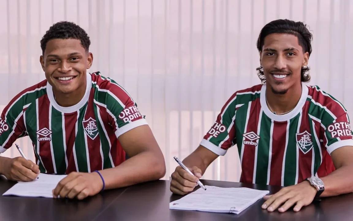 Fluminense renova com joias de Xerém. (Foto: Leonardo Brasil/FFC)