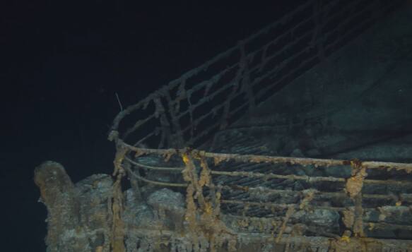 Destroços do Titanic 