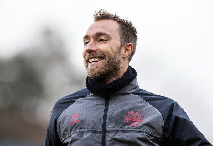 Eriksen está de volta à Seleção Dinamarquesa