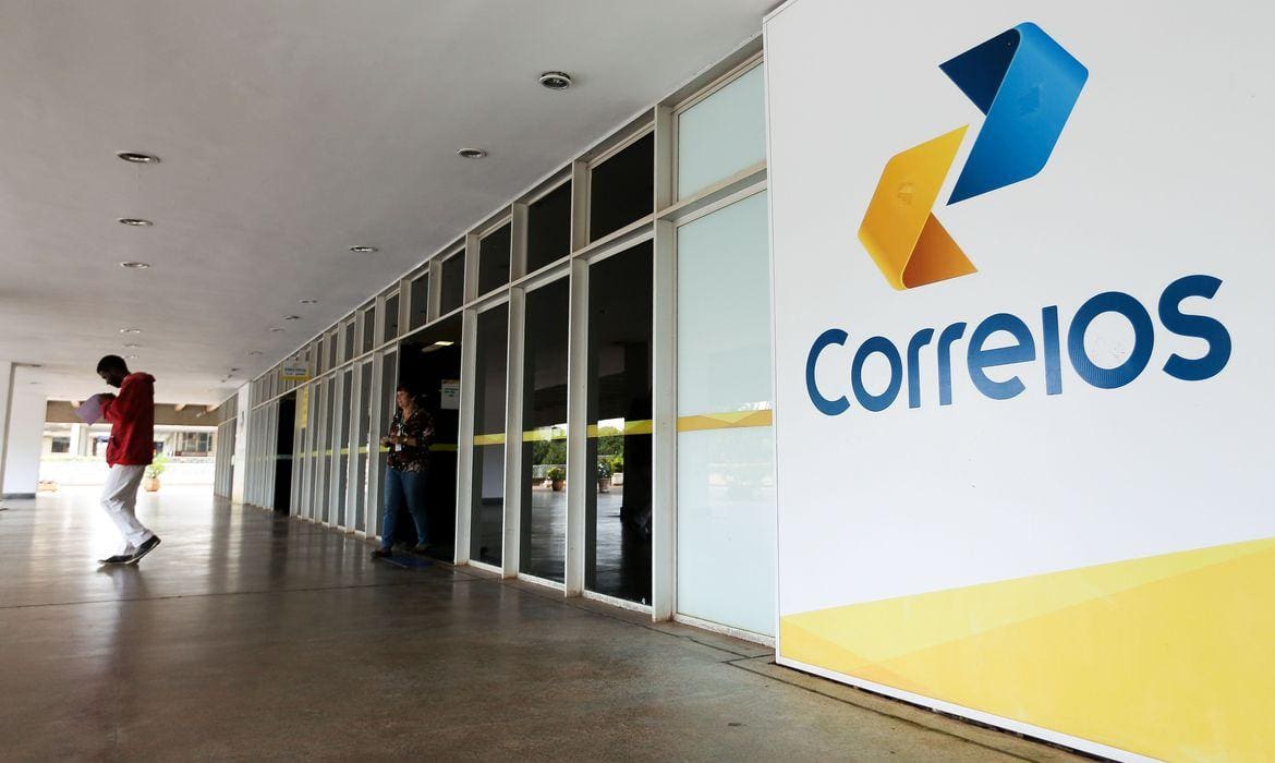 Correios greve agência