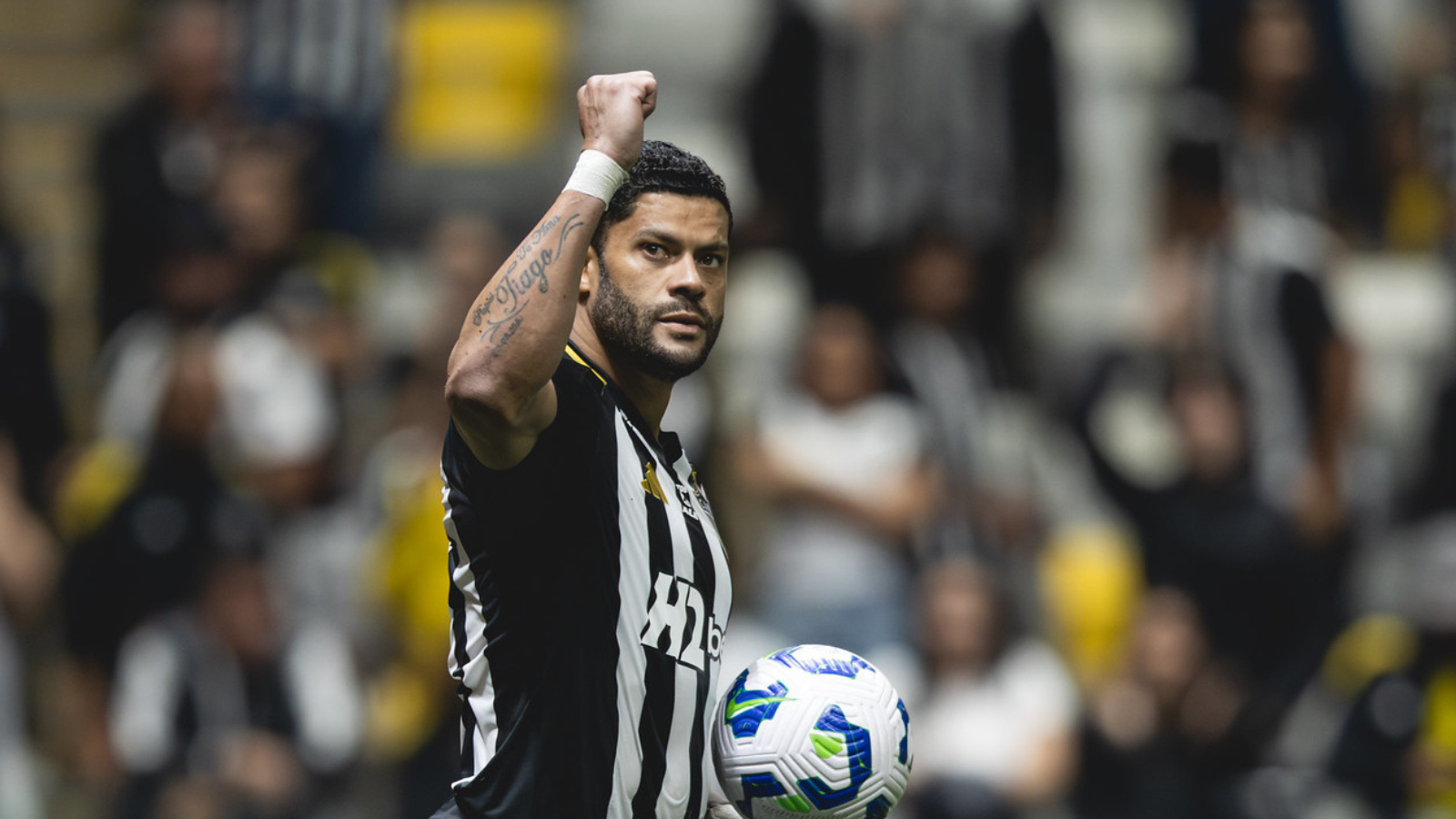 Hulk em ação pelo Atlético