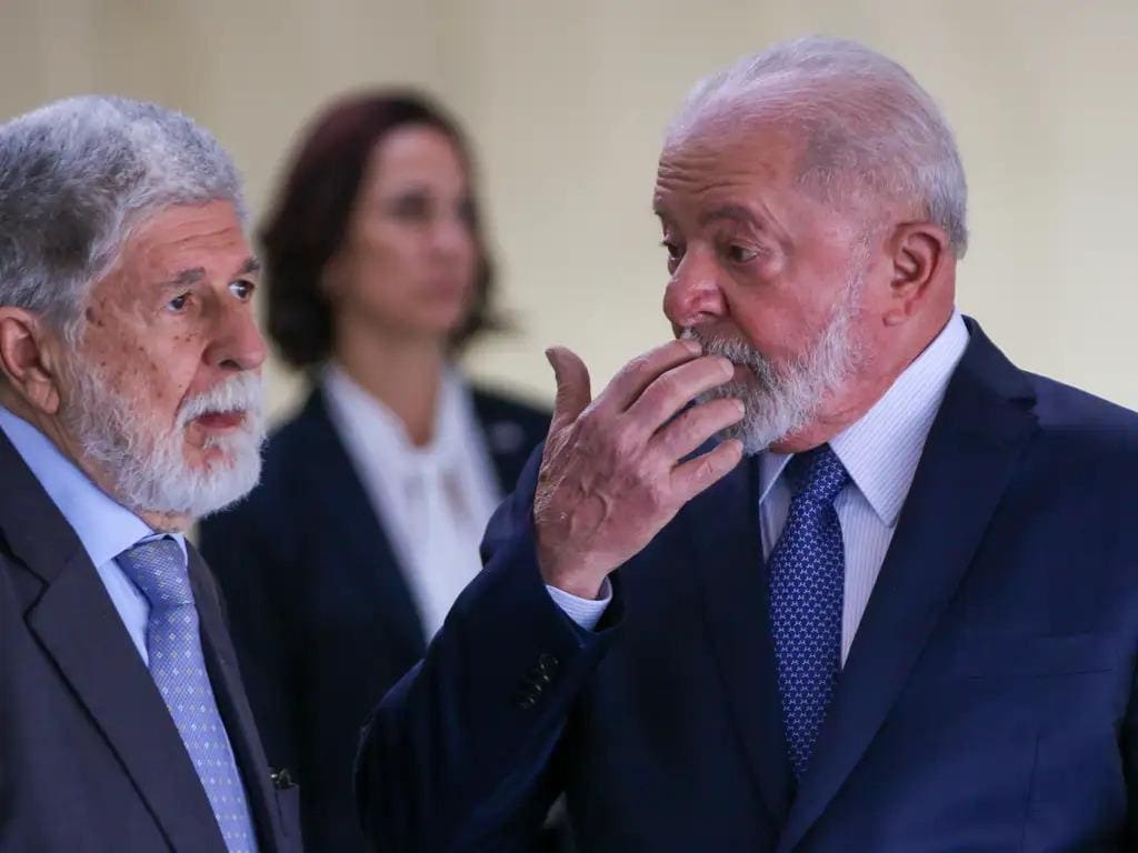 Lula e Celso Amorim