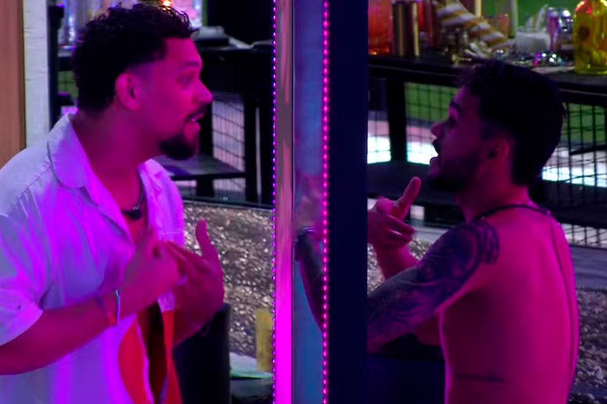 Vinícius e João Gabriel no BBB 25