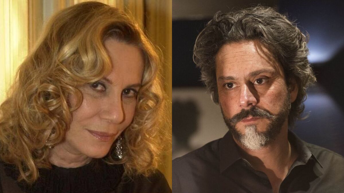 Nazaré, personagem de Renata Sorrah e Comendador José Alfredo, interpretado por Alexandre Nero