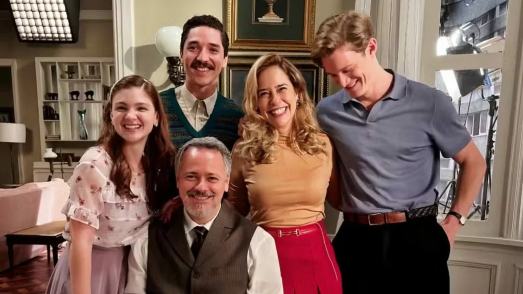 A família de Lígia (Palomma Duarte) em Garota do Momento