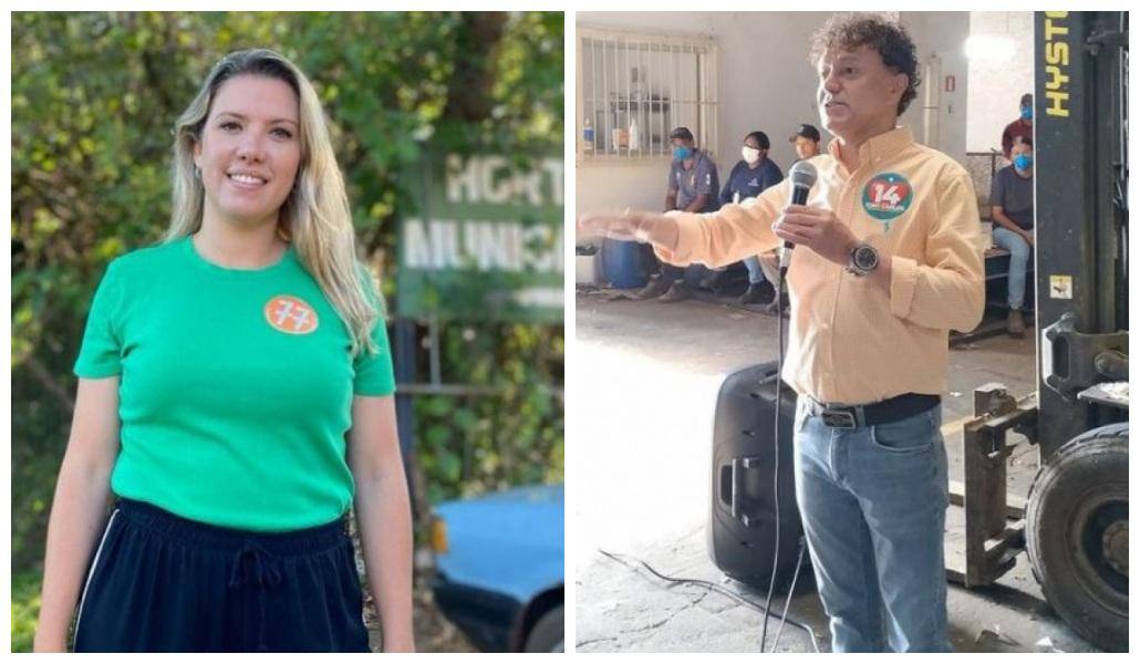 Elisa Araújo (Solidariedade) e Tony Carlos (PTB) concorrem à Prefeitura de Uberaba