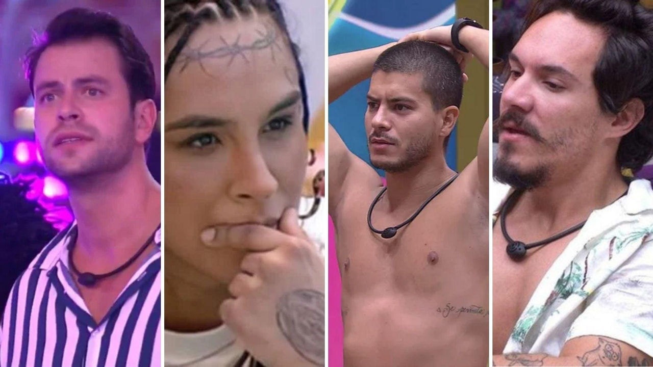Vote entre Arthur, Linn, Eli e Gustavo para ir para o quarto secreto