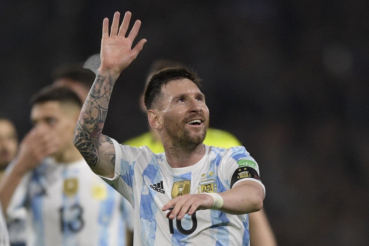 Atacante da Argentina Lionel Messi