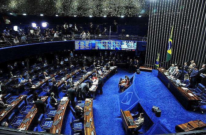  processo de impeachment da presidente afastada Dilma Rousseff no Senado