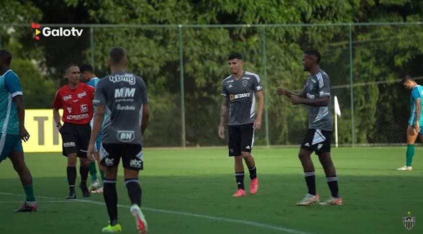 Atlético venceu Ipatinga em jogo-treino na Cidade do Galo