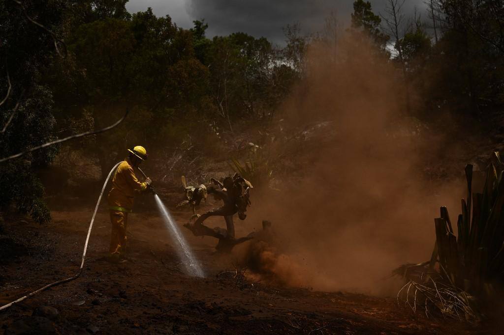 Incêndio no Havaí