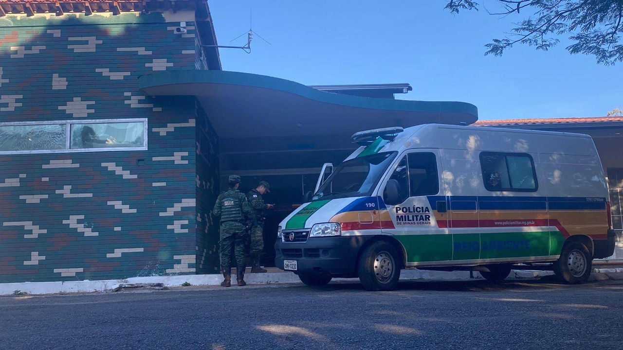 Presos foram levados para o batalhão da polícia ambiental